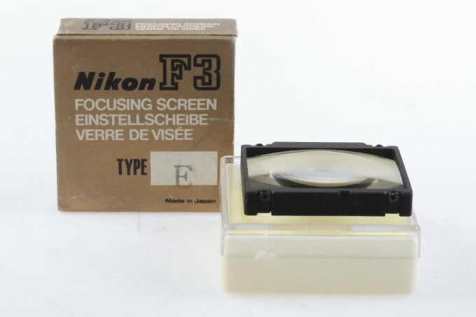 Nikon Mattscheibe für F3 - Typ E