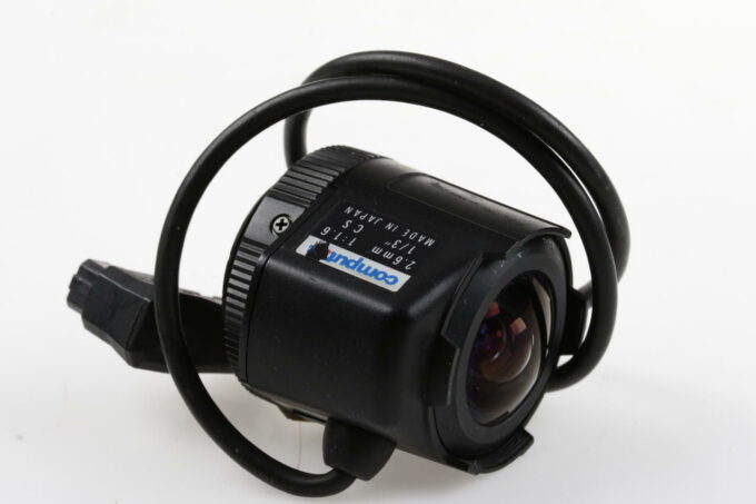 Computar 2,6mm f/1,6 TV-Lens