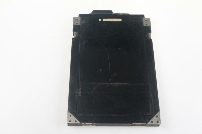 Holzkassette für Glasplatten 13x18cm schwarz
