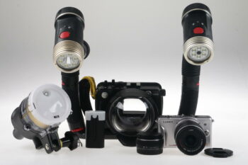 Panasonic DMC-GF2 UW Set mit 14mm 14-42mm und Blitzsystem - #301077
