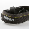 Nikon Tragegurt / grau mit gelbem Streifen