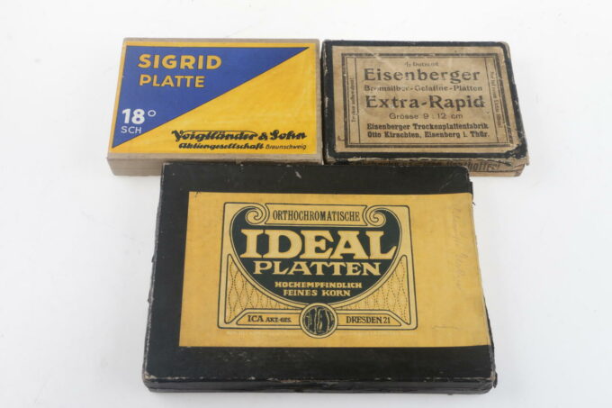Konvolut diverse Glasplatten Verpackungen - Image 3