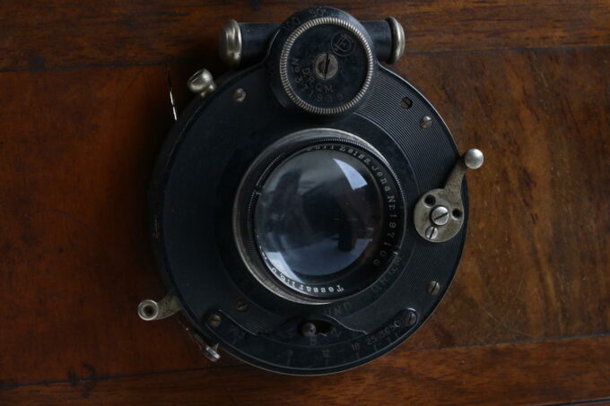 HOLZKAMERA 13x18cm mit Zeiss Tessar 165mm f/6,3 - #5258 - Image 6