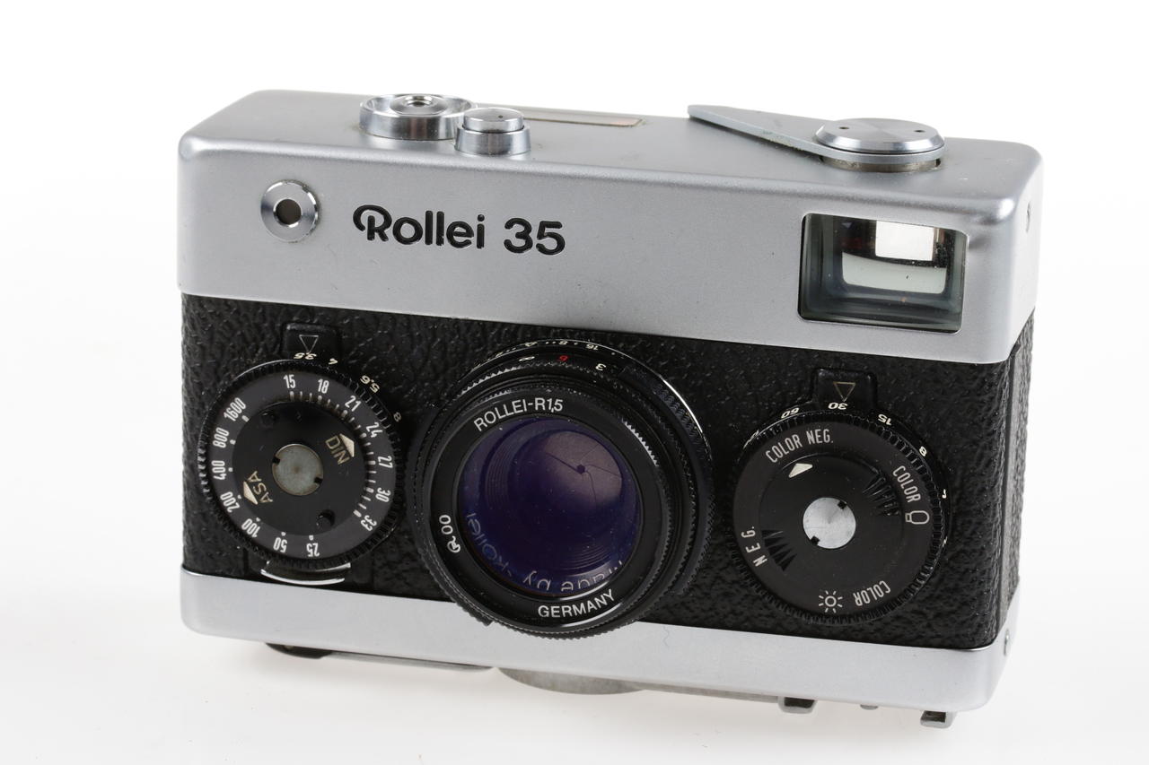 Rollei 35 Sucherkamera - Made in Singapore - silber - #3478524