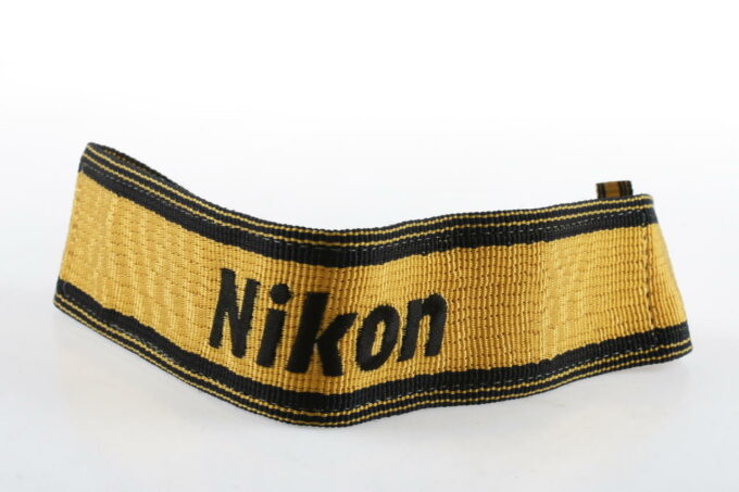 Nikon Gurt schwarz/gelb 5cm breit