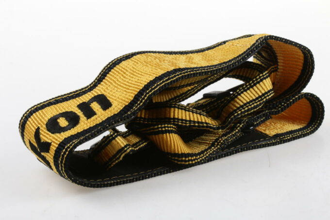 Nikon Gurt schwarz/gelb 5cm breit