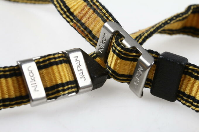 Nikon Gurt schwarz/gelb 5cm breit