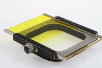 Rollei Filterhalter für Rolleiflex Blende mit Gelb-Verlaufsfilter