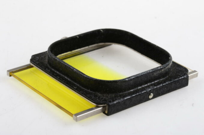 Rollei Filterhalter für Rolleiflex Blende mit Gelb-Verlaufsfilter