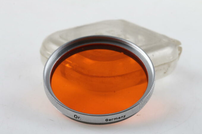 Leica Orangefilter E39 in Chrom-Fassung