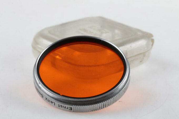 Leica Orangefilter E39 in Chrom-Fassung