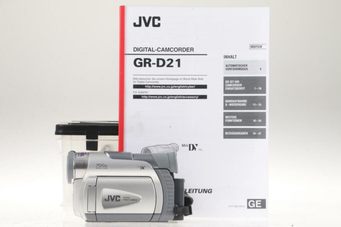 JVC GR-D21 Videokamera - #168U5959