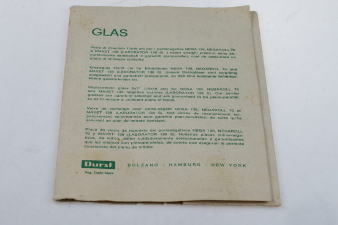 Durst GLAS für 13x18cm Negative