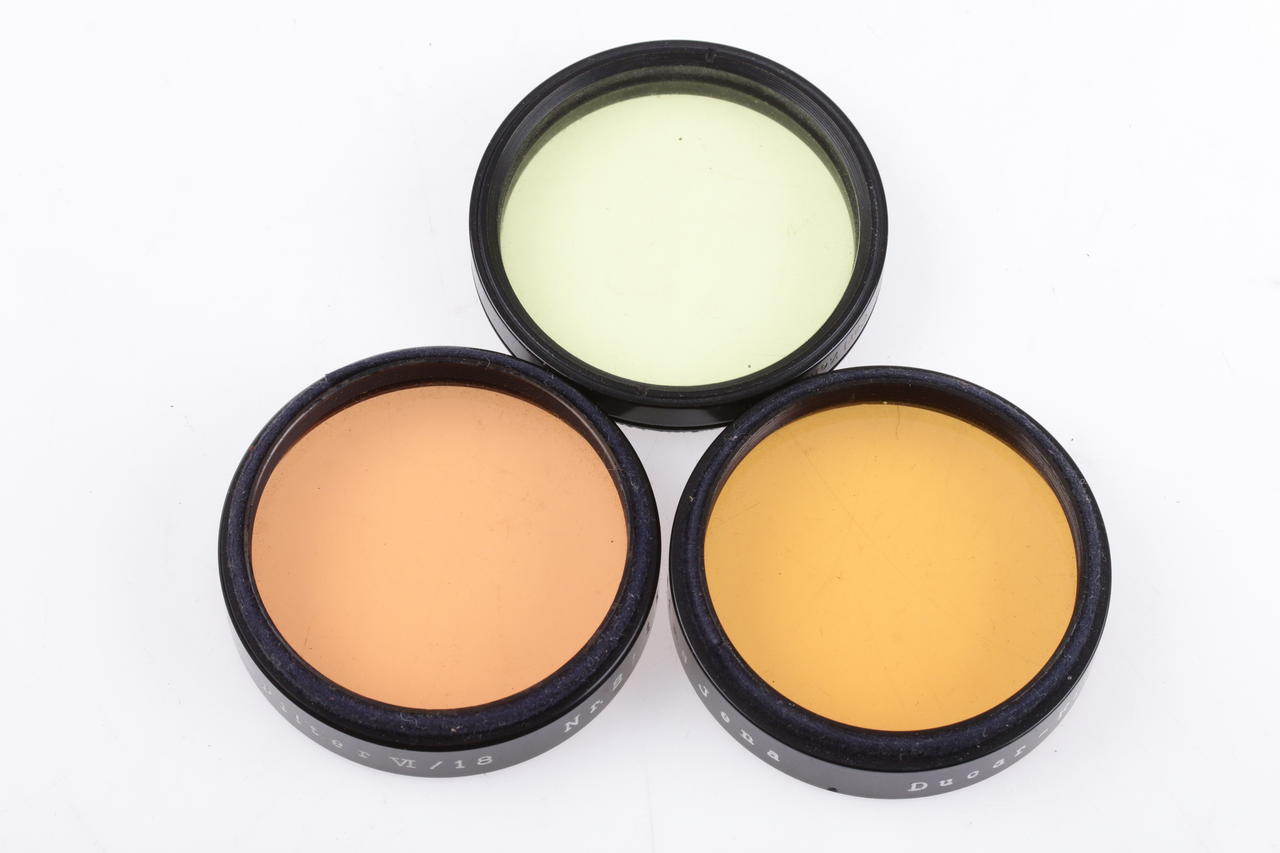 Zeiss Ikon Jena Filtersatz Aufsteckbar - 5 Filter - Image 3