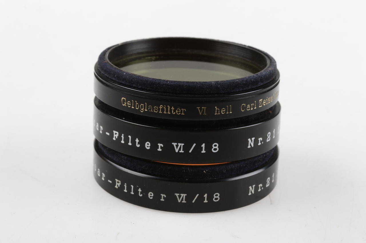 Zeiss Ikon Jena Filtersatz Aufsteckbar - 5 Filter - Image 4