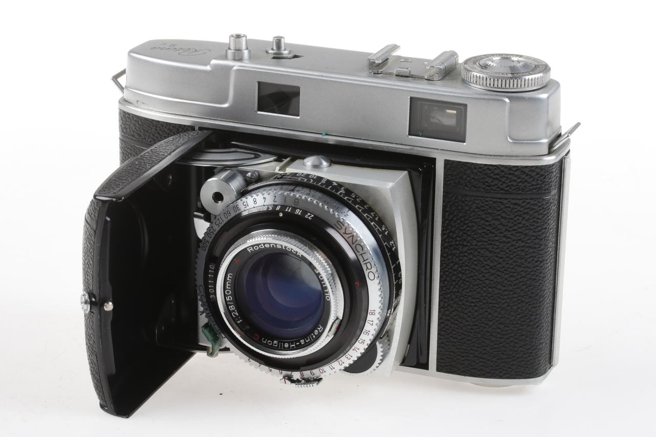 Kodak Retina IIc (Typ 020) mit Heligon 50mm f/2,8 - #528931