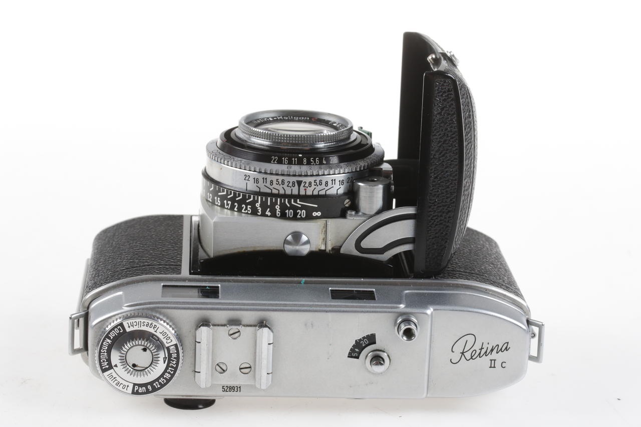 Kodak Retina IIc (Typ 020) mit Heligon 50mm f/2,8 - #528931