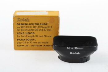 Kodak Aufstecksonnenblende 50 und 35mm