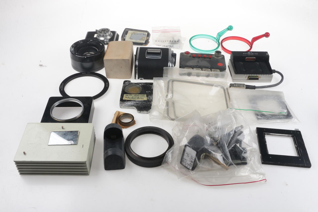 Hasselblad Konvolut diverse Studien und Prototypen / Ersatzteile