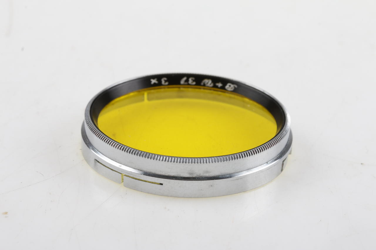 B+W Gelbfilter 37mm Aufsteck