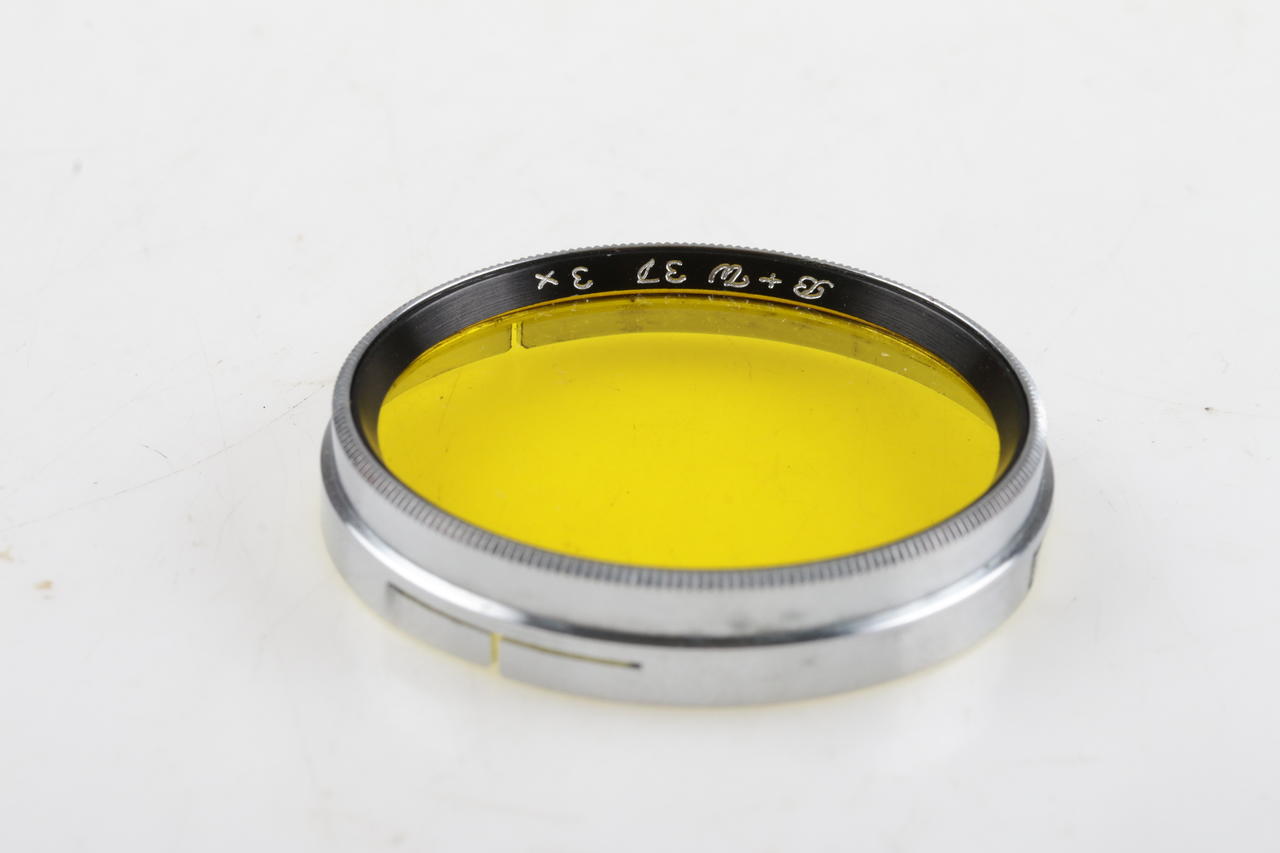 B+W Gelbfilter 37mm Aufsteck