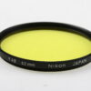 Nikon Gelbfilter Y48 - 62mm