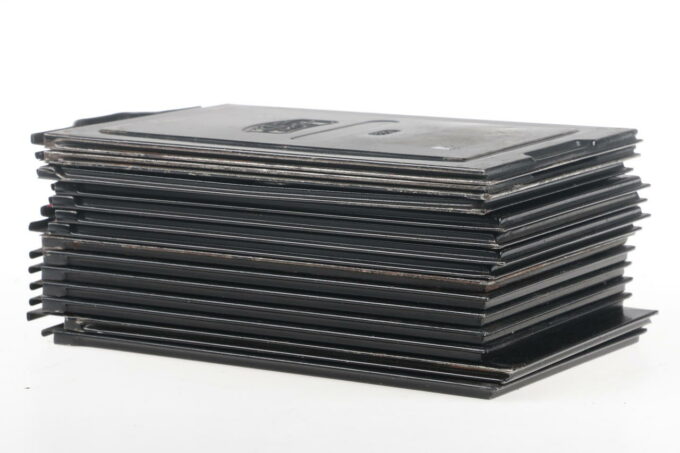 Glasplatten Kassetten 10 x 15cm - 14 Stück