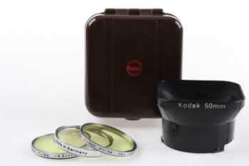 Kodak Blende mit Filter