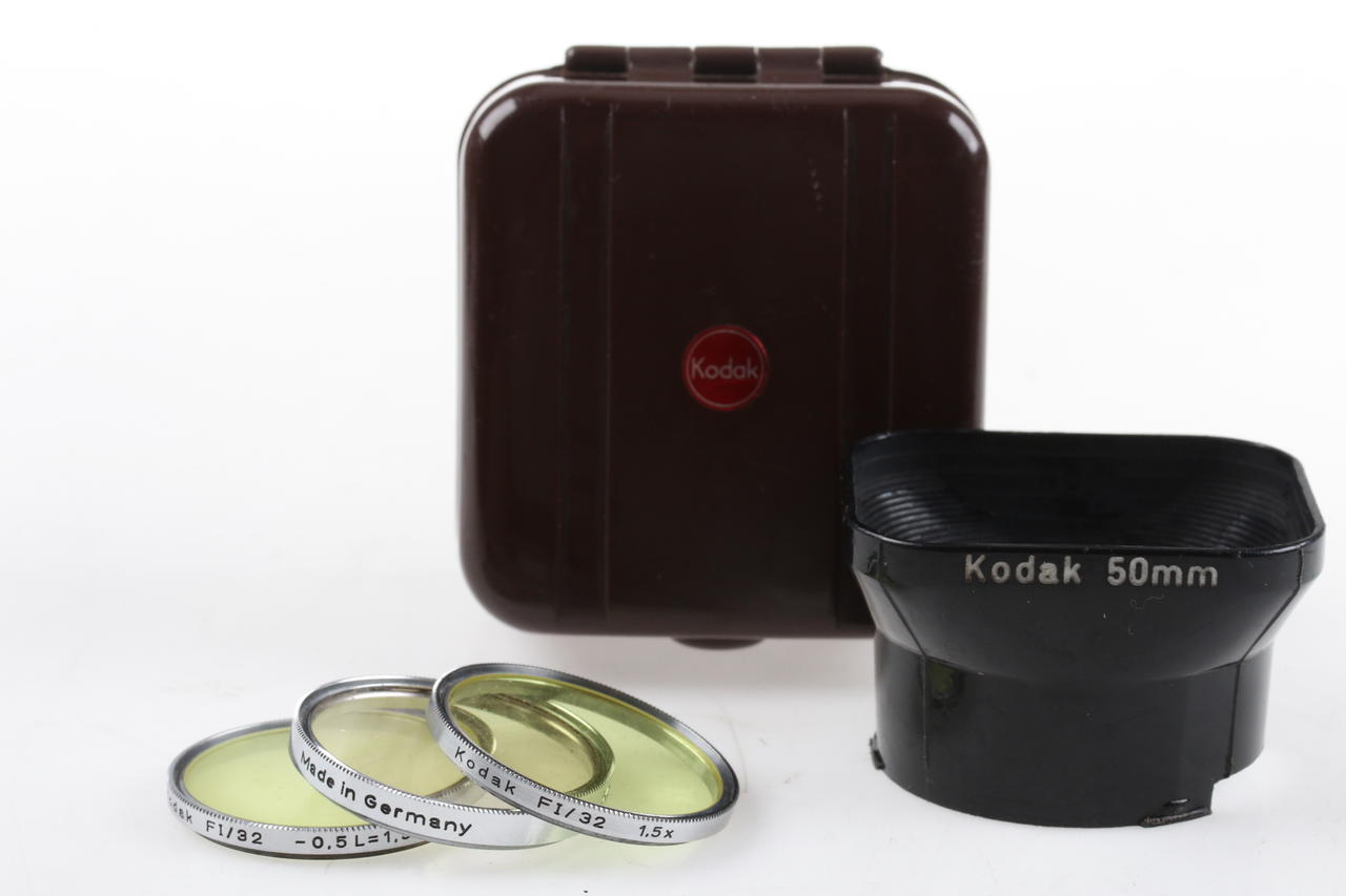 Kodak Blende mit Filter