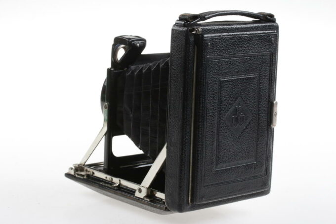 KWD Patent Etui 6,5x9cm mit Trioplan 105mm f/4,5 - #25741