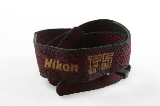 Nikon Tragegurt / rot mit gelber Aufschrift