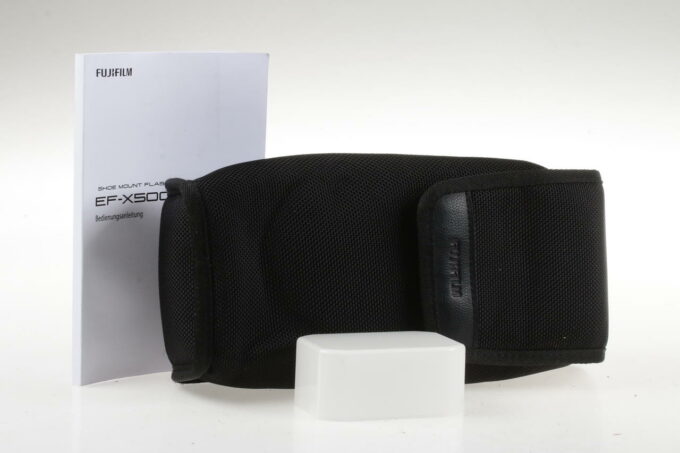 FUJIFILM Tasche und Anleitung für EF-X500