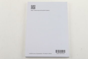 Sony Anleitung für Alpha 7c