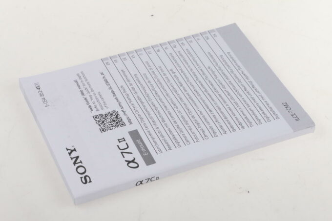Sony Anleitung für Alpha 7c II - Image 3
