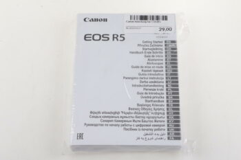 Canon Anleitung für EOS R5
