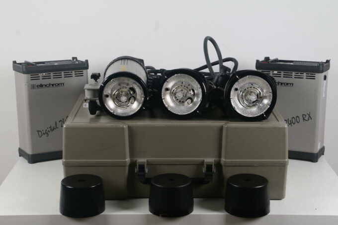 Elinchrom Studio SET mit Bacht Striplight Box