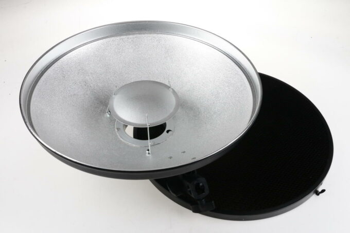 Beautydish für Elinchrom mit Wabenforsatz