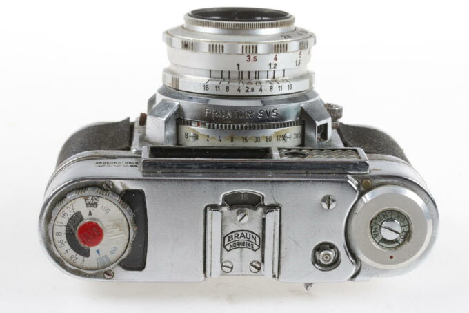 Braun Paxette mit Cassarit 50mm f/2,8 - #1989076