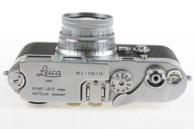 Leica M3 / Double Stroke / mit Summicron 5cm f/2,0 - #736112