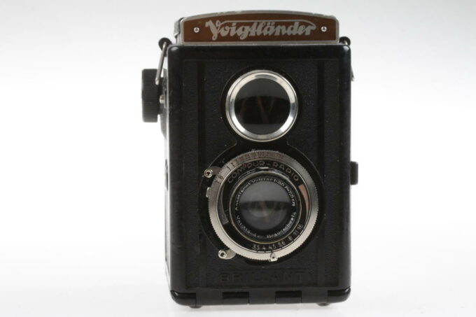 Voigtländer Brillant mit Anastigmat Voigtar 7,5cm f/3,5