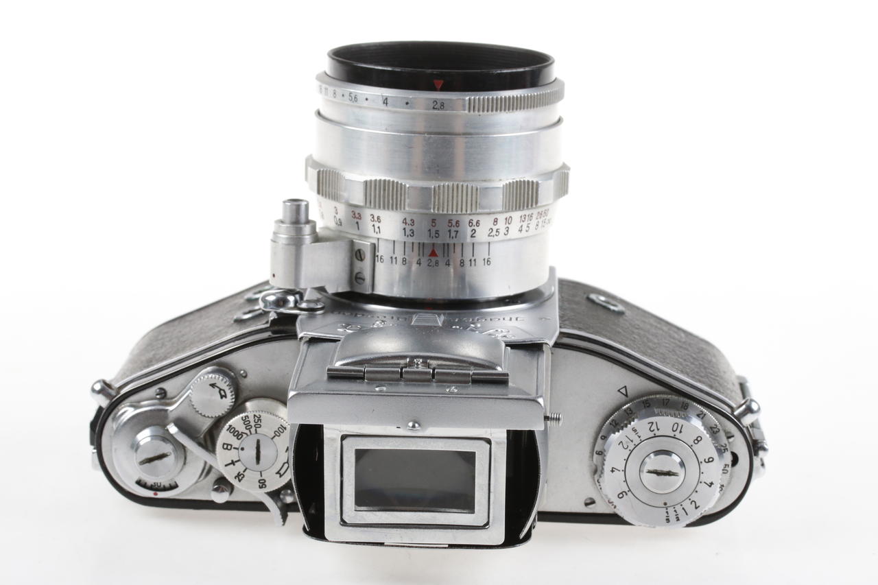 Ihagee EXAKTA Varex IIa mit Jena T 50mm f/2,8 - #861929 - Image 3