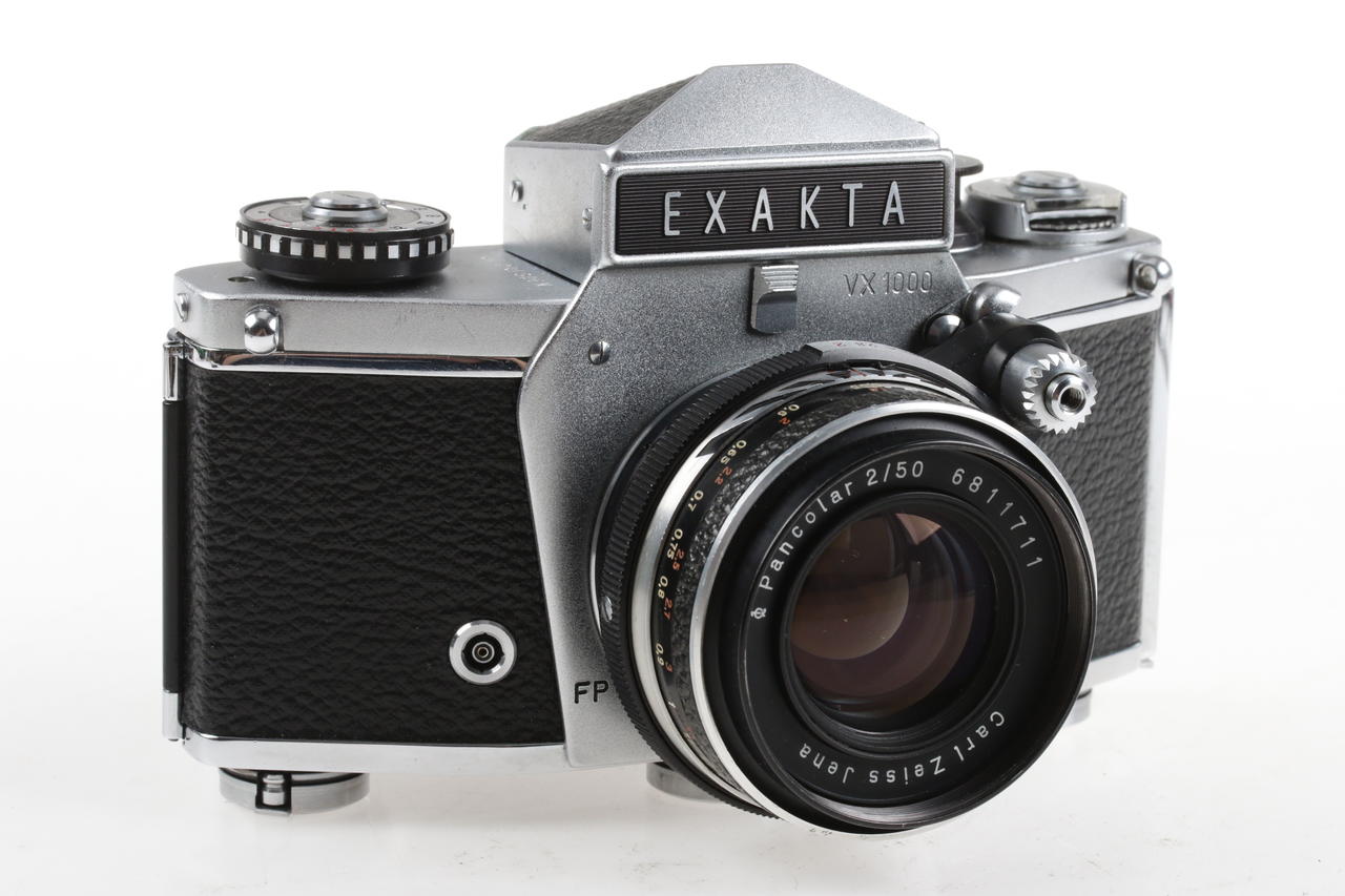 Ihagee Exakta Varex VX 1000 mit Jena Pancolar 50mm f/2,0 - #1222052 - Image 2