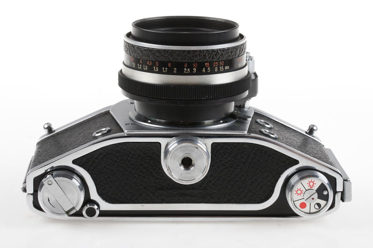 Ihagee Exakta Varex VX 1000 mit Jena Pancolar 50mm f/2,0 - #1222052 - Image 5