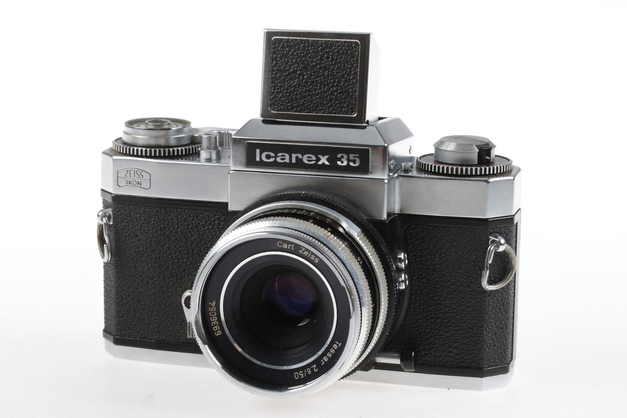 Zeiss Ikon ICAREX 35 mit Tessar 50mm Lichtschacht - Bastlergerät - #0095237