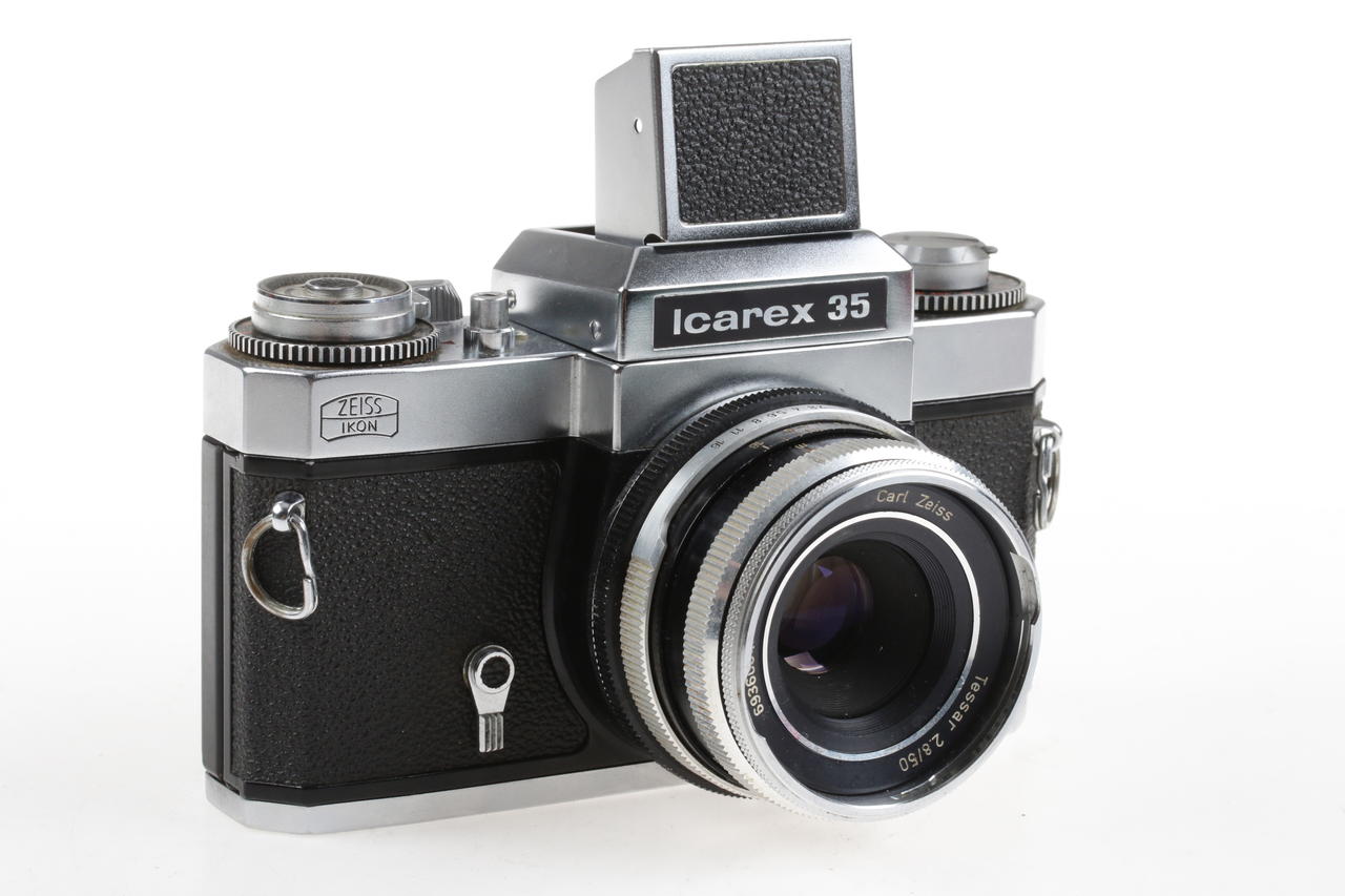 Zeiss Ikon ICAREX 35 mit Tessar 50mm Lichtschacht - Bastlergerät - #0095237 - Image 2