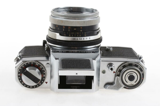 Zeiss Ikon ICAREX 35 mit Tessar 50mm Lichtschacht - Bastlergerät - #0095237