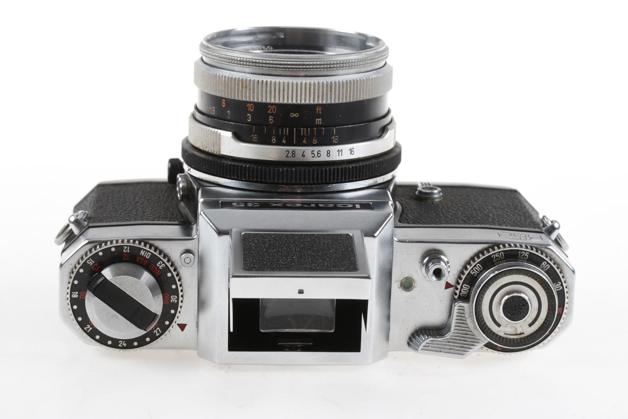 Zeiss Ikon ICAREX 35 mit Tessar 50mm Lichtschacht - Bastlergerät - #0095237 - Image 3