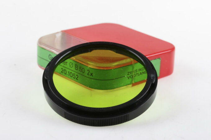 Zeiss Ikon Grünfilter B50 2x 20.1052