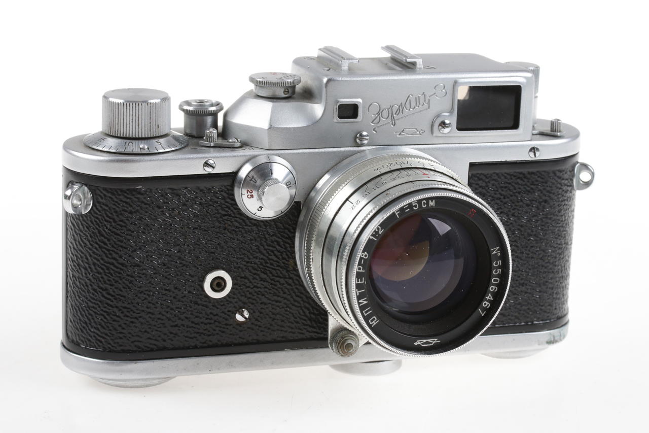 KMZ ZORKI 3 mit 50mm f/2,0 Jupiter-8 - #5448194 - Image 2