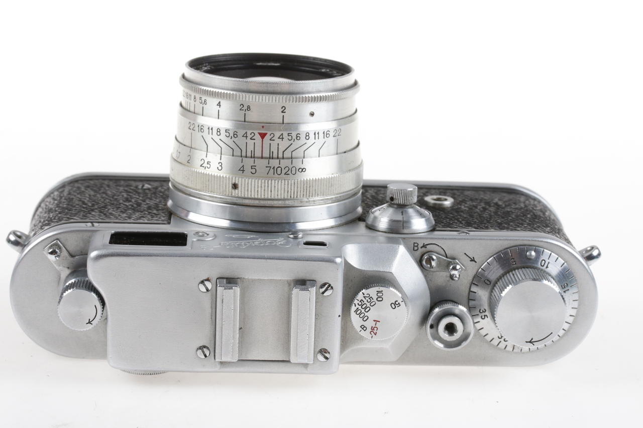 KMZ ZORKI 3 mit 50mm f/2,0 Jupiter-8 - #5448194 - Image 3